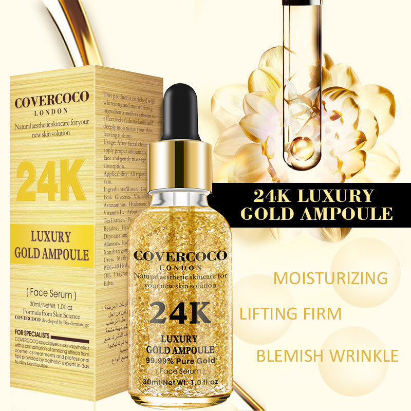 24K Gold Brightening & Moisturising Face Serum 30ml