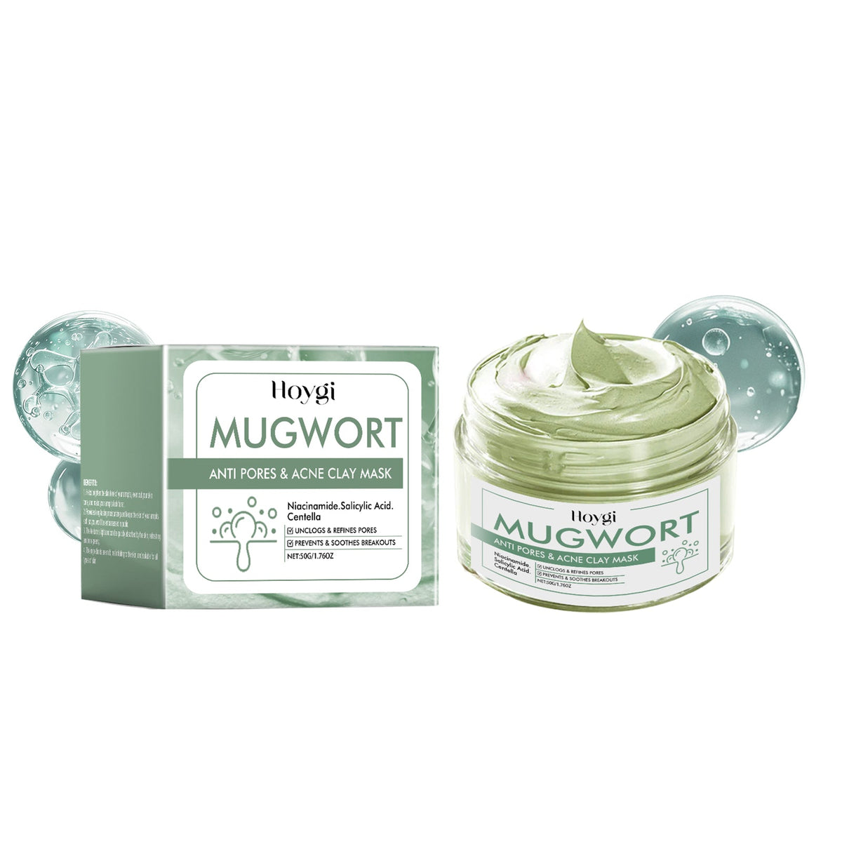 Green Tea Blackhead Facial Cleanser Mask