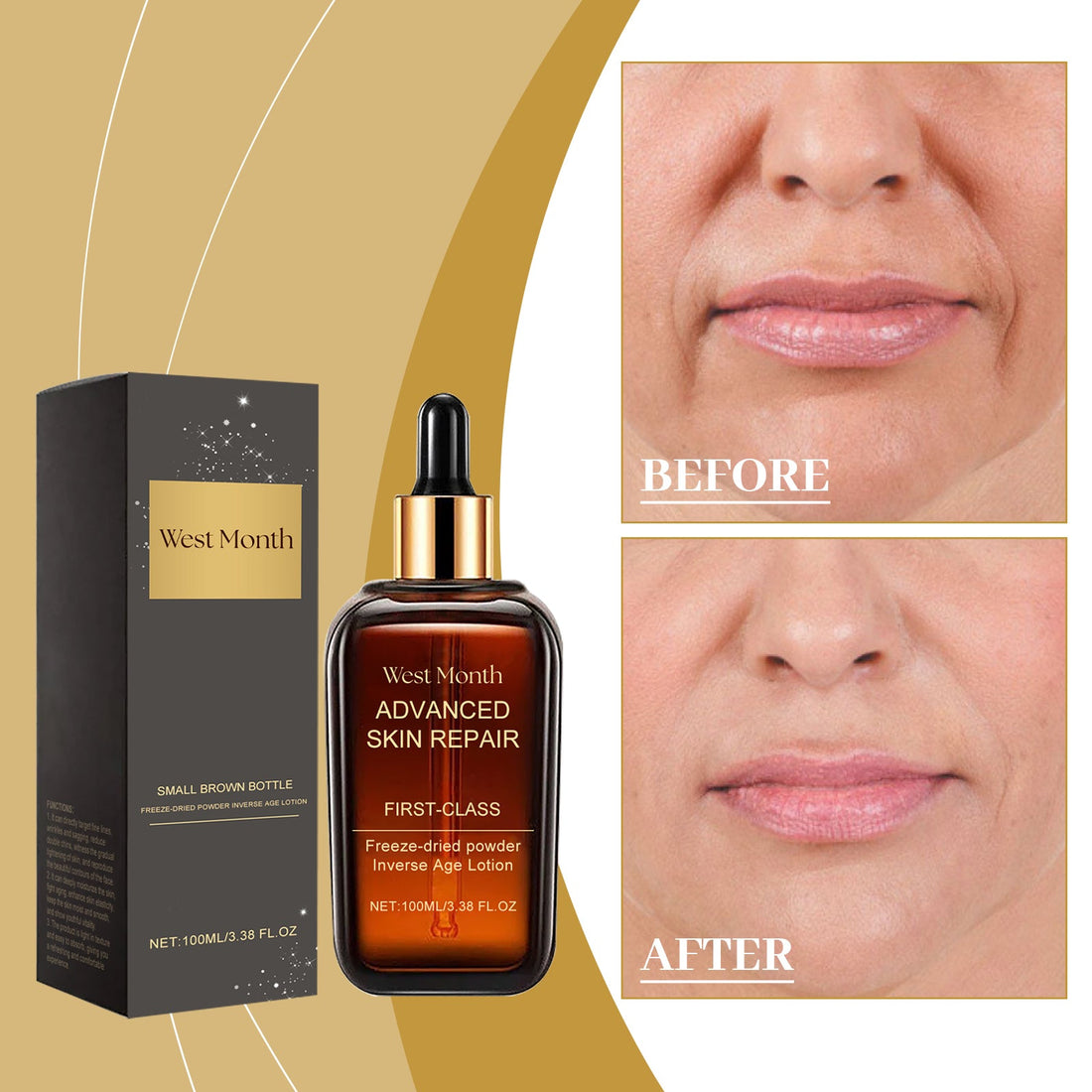 Facial Repair Serum – Brighten, Hydrate &amp; Firm Skin