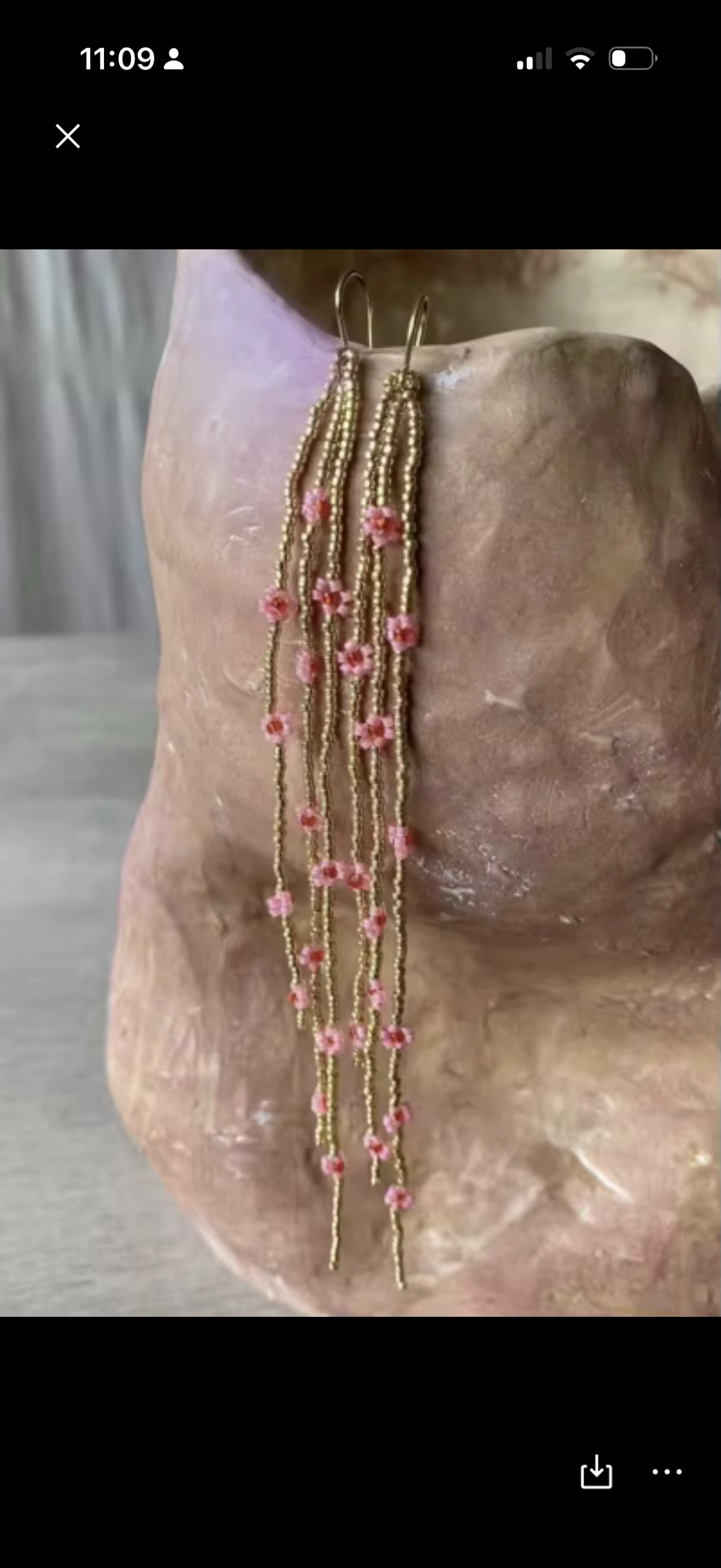 Bohemian Long Beaded Tassel Drop Earrings