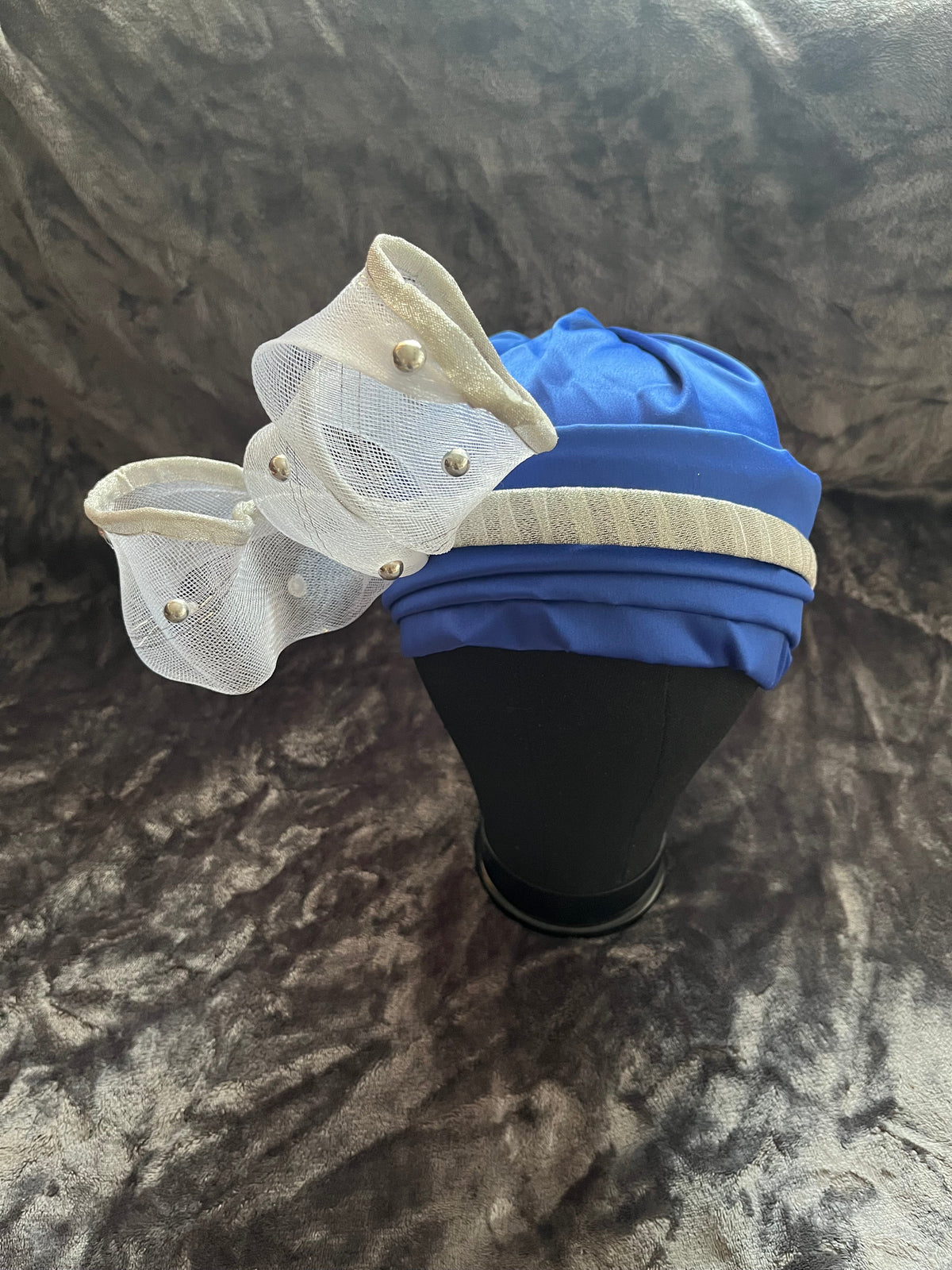 Handmade Head cap with fascinator