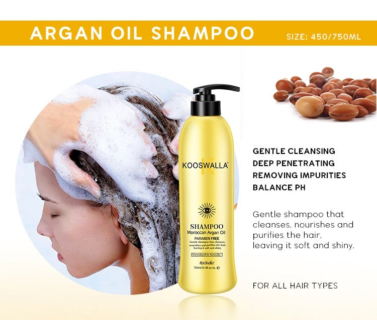Kooswalla Moroccan Argan oil Shampoo 450ml