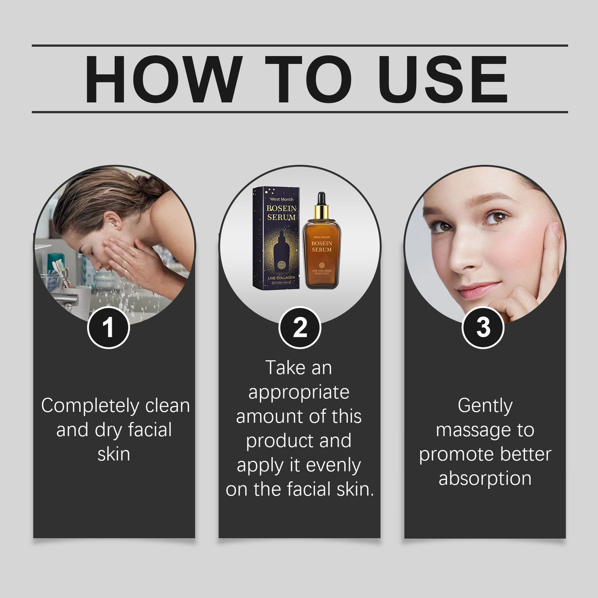 Bosin Deep Moisturising Face Serum – Hyaluronic Acid