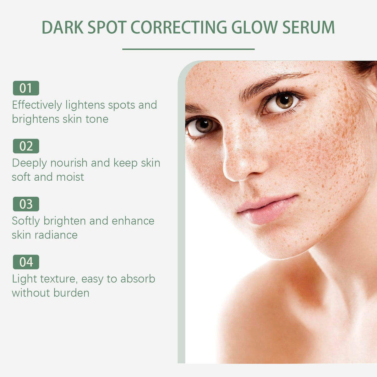 Brightening Face Serum – Even Skin Tone &amp; Dark Spot Corrector