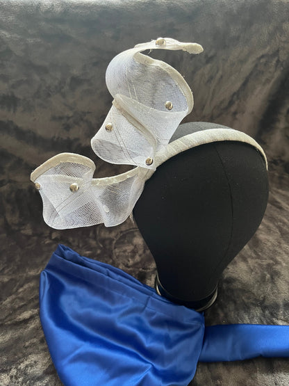 Handmade Head cap with fascinator