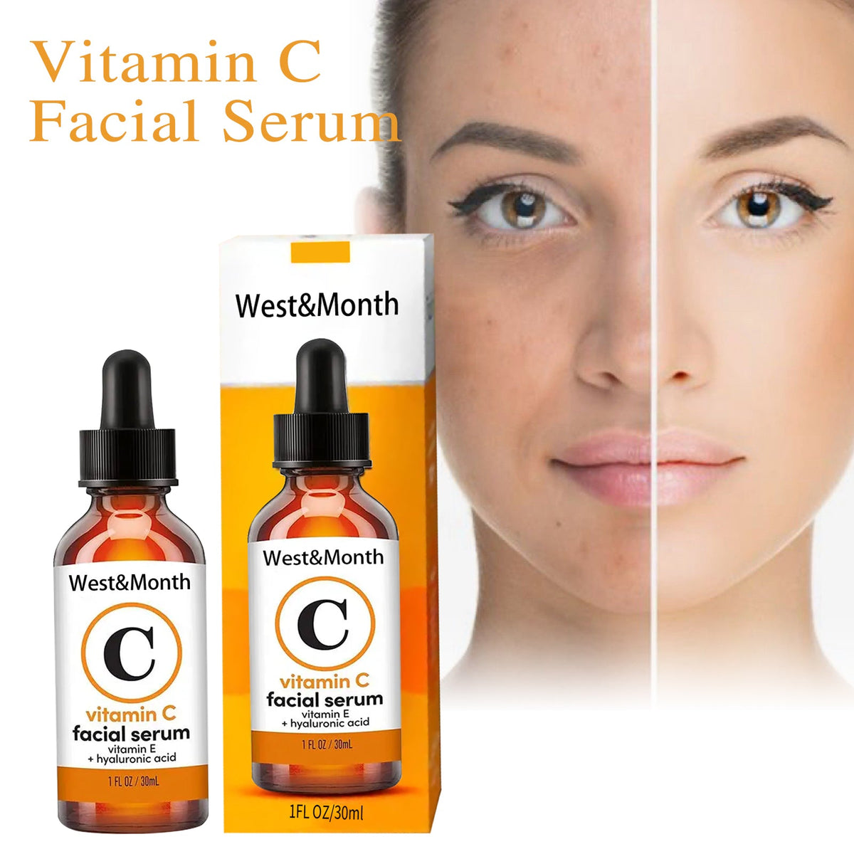 Vitamin C Anti-Ageing Face Serum – Fade Spots &amp; Brighten