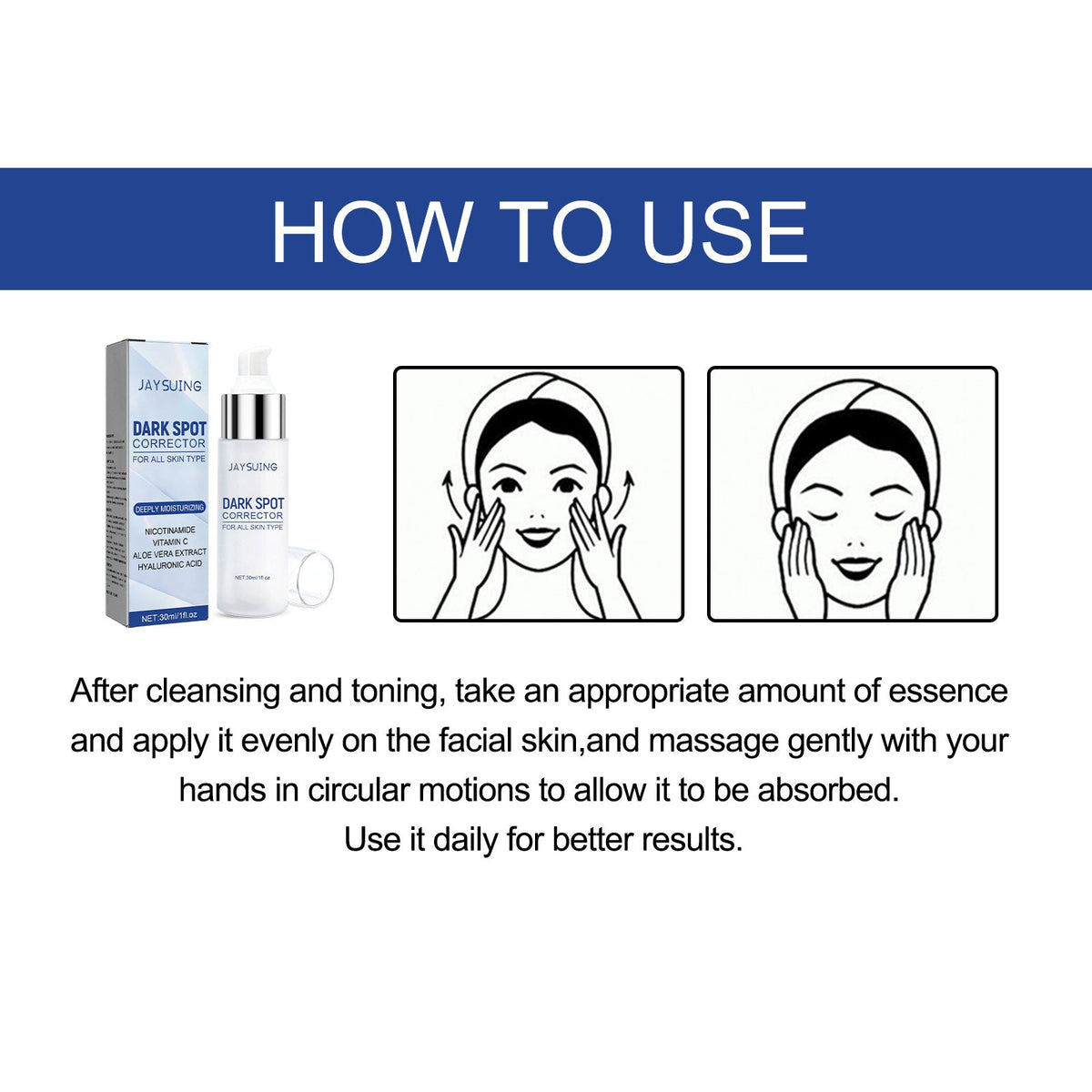 Dark Spot Repair Face Serum – Vitamin C &amp; Niacinamide
