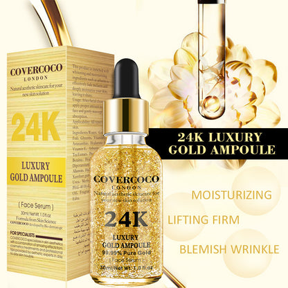 24K Gold Brightening &amp; Moisturising Face Serum 30ml