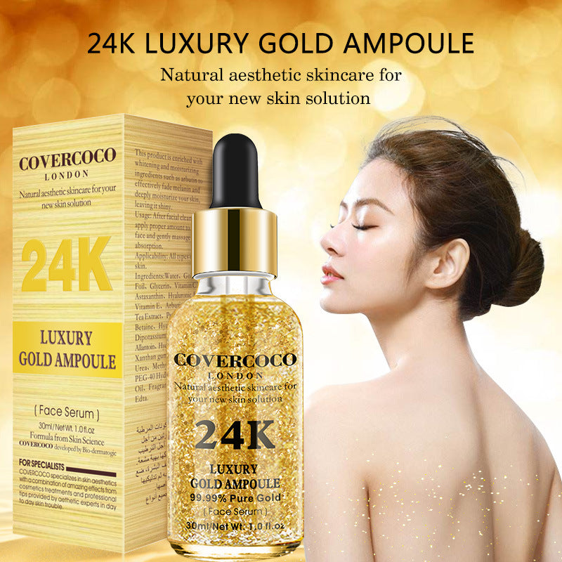 24K Gold Brightening &amp; Moisturising Face Serum 30ml