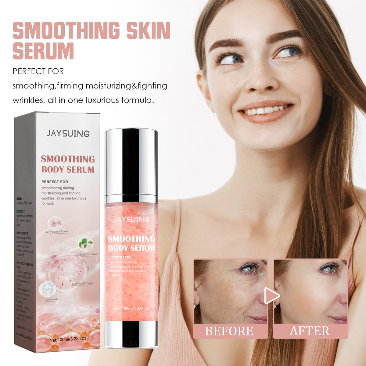 Smoothing Body Serum – Brighten, Moisturise &amp; Repair Skin