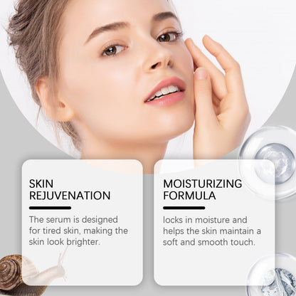 Snail Firming Face Serum – Vitamin B5 &amp; E Daily Skincare