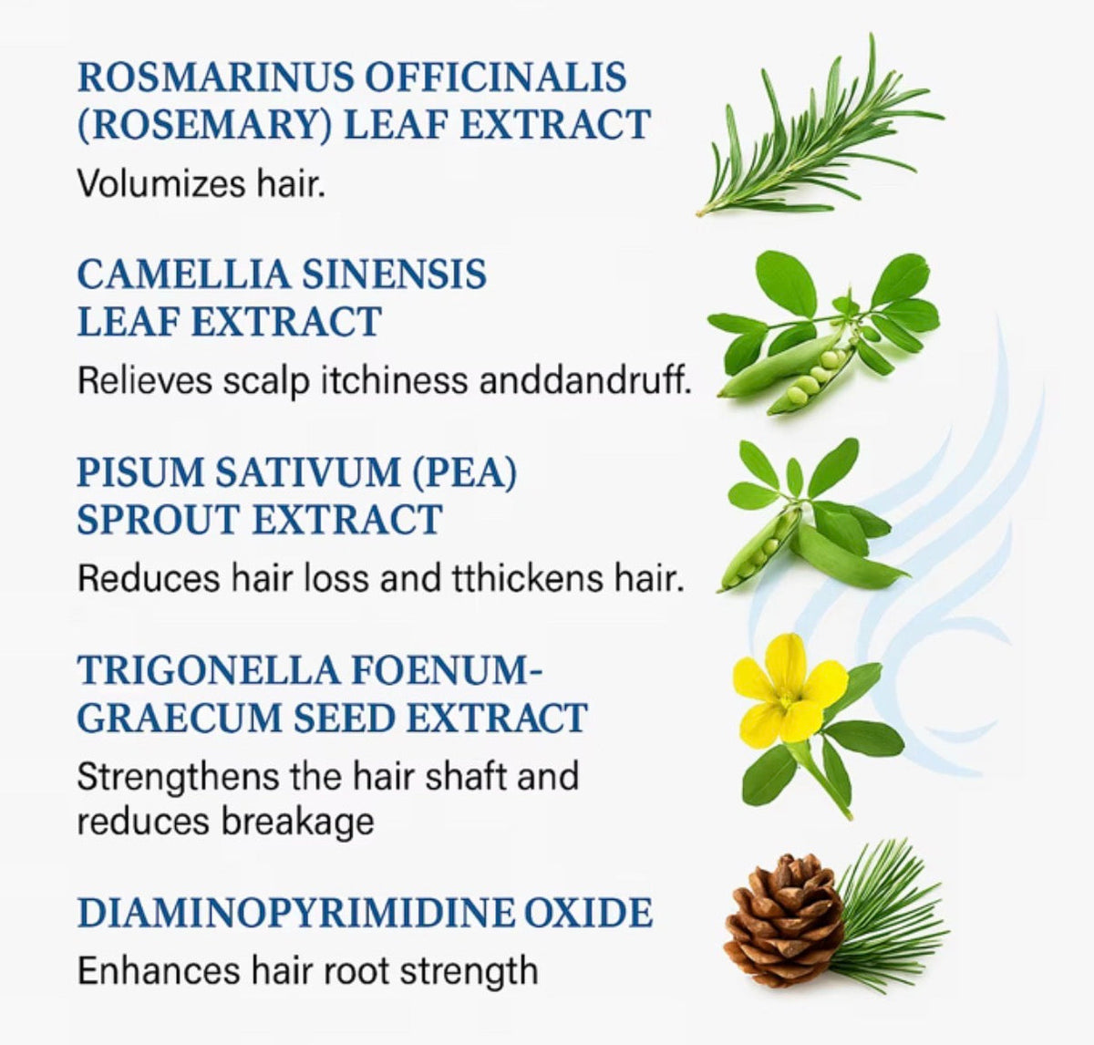 Hair regrowth roll-on serum for hair loss prevention revitalising scalp treatment