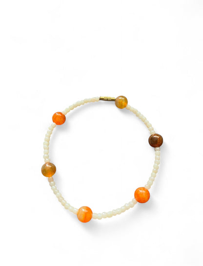 Beaded Ankle Bracelet Handmade beads anklet