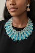 Necklace with black top - eyes cropped