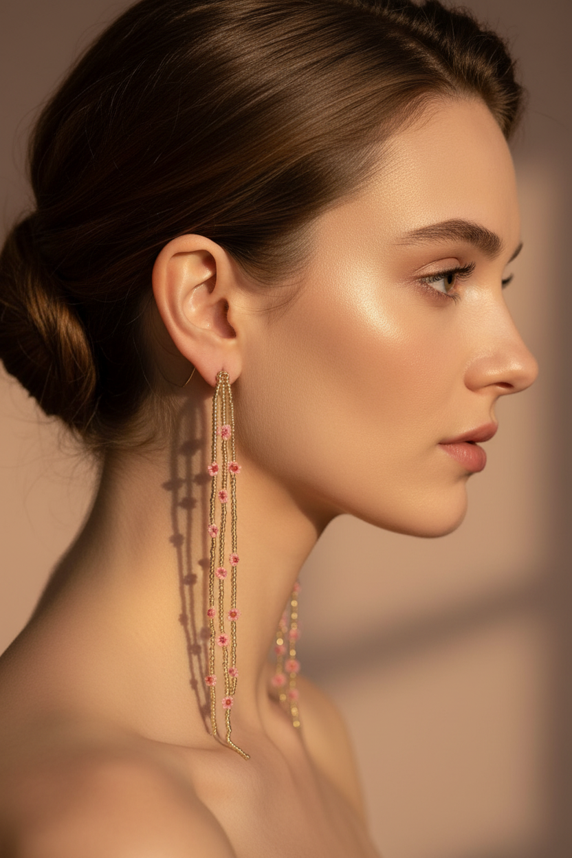 Side profile earrings