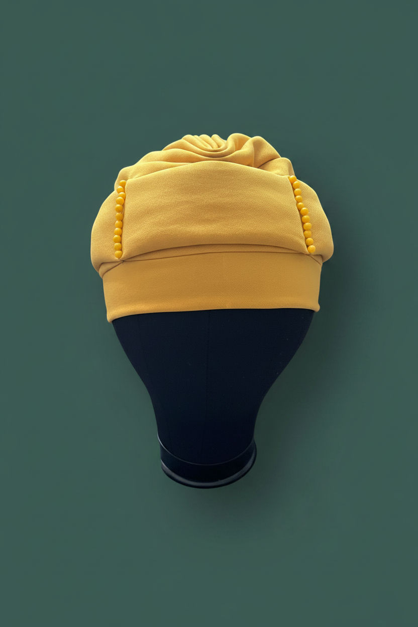 Turban front green