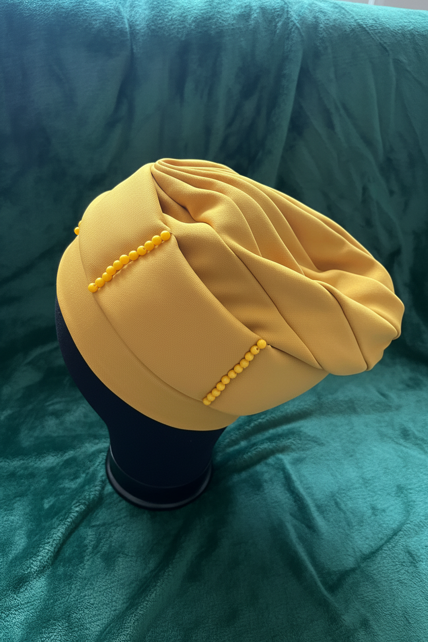 Turban three-quarter green